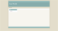 Desktop Screenshot of ixus-world.de
